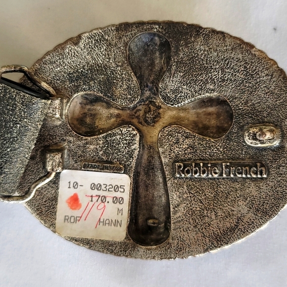 Robbie French Designs Genuine Leather Cross Belt - Picture 6 of 8